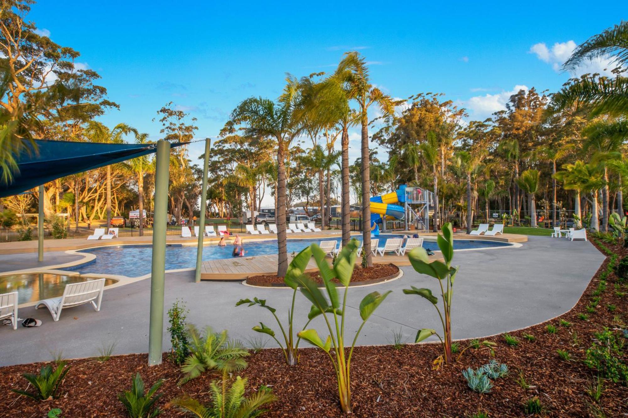 Big4 Tasman Holiday Parks - Racecourse Beach Bawley Point Exteriör bild