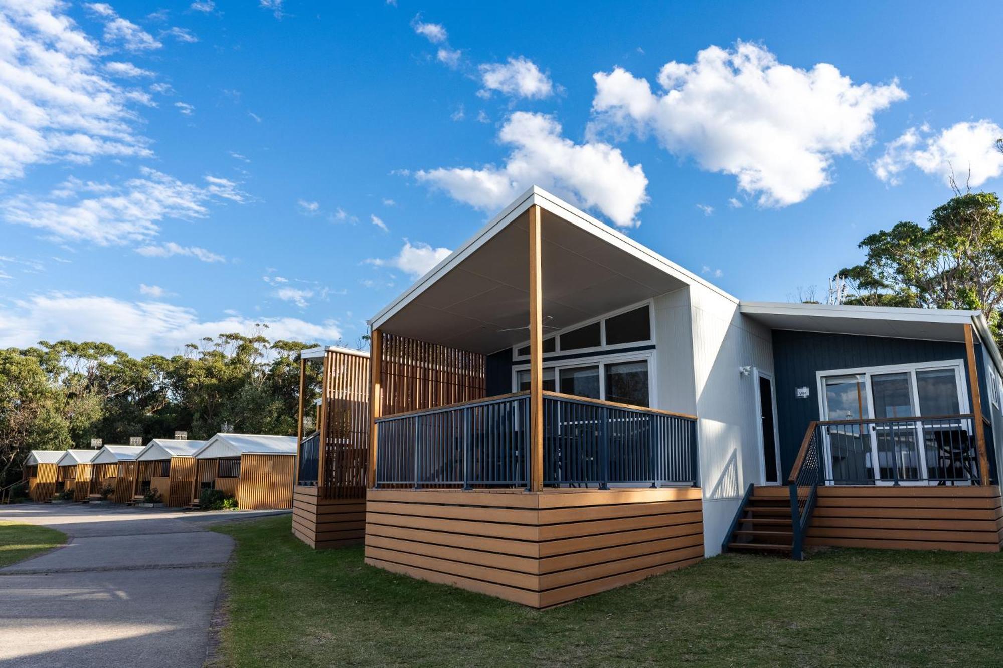 Big4 Tasman Holiday Parks - Racecourse Beach Bawley Point Exteriör bild