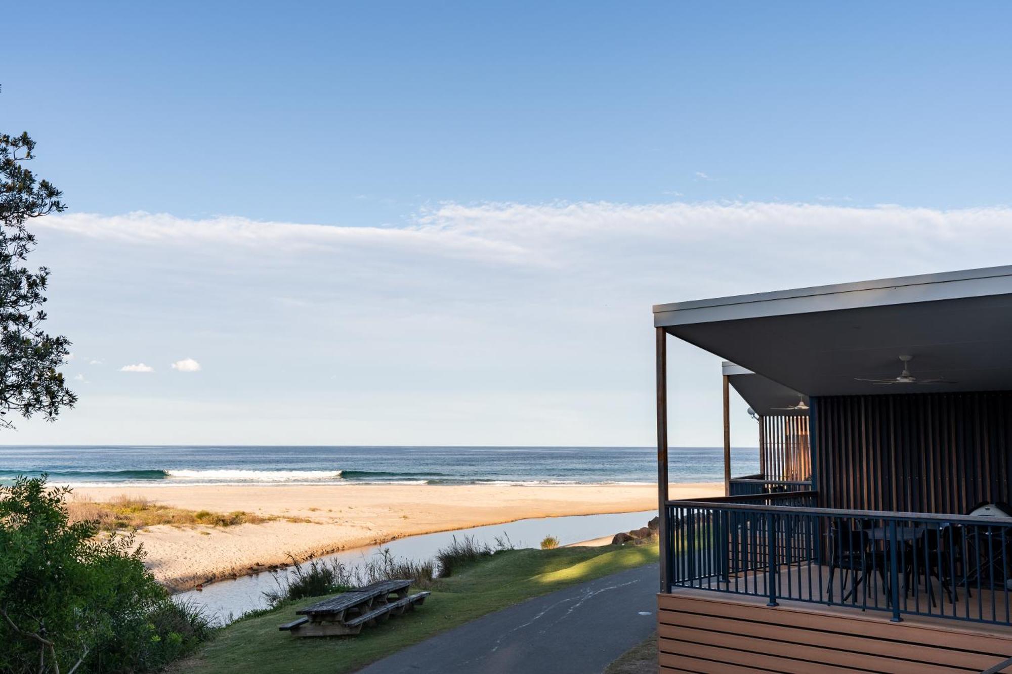 Big4 Tasman Holiday Parks - Racecourse Beach Bawley Point Exteriör bild
