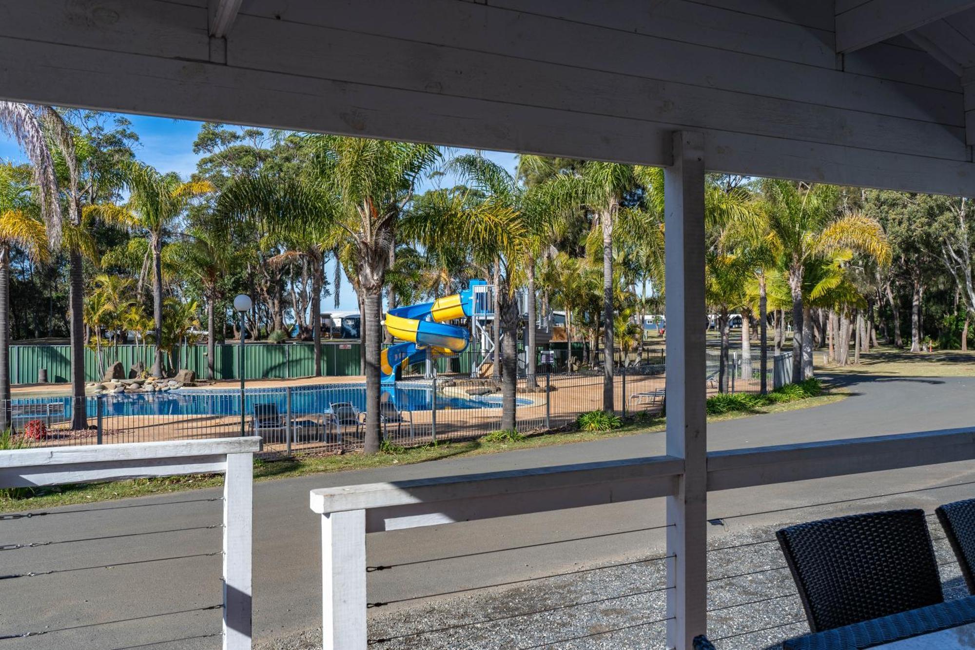 Big4 Tasman Holiday Parks - Racecourse Beach Bawley Point Exteriör bild