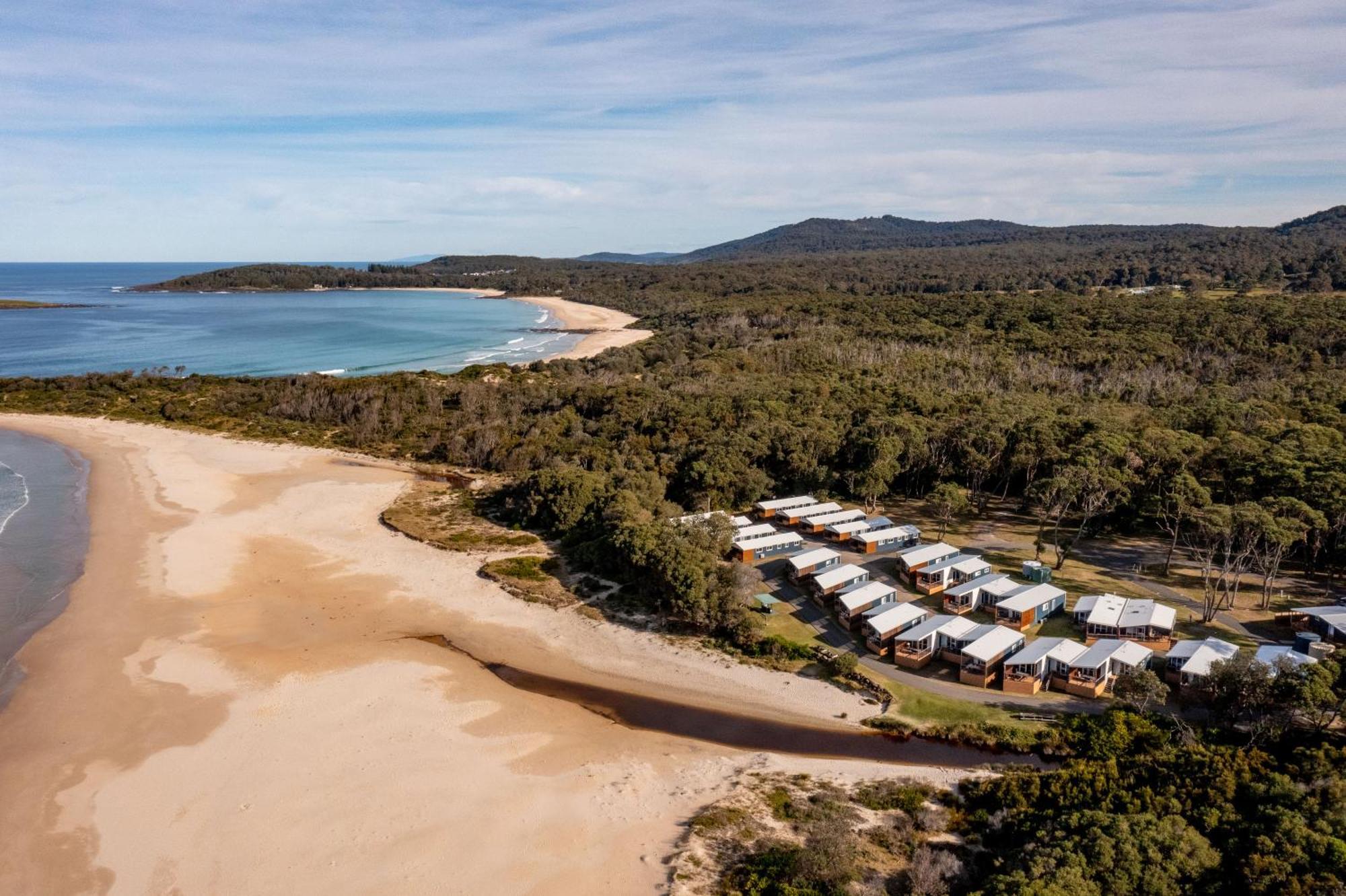 Big4 Tasman Holiday Parks - Racecourse Beach Bawley Point Exteriör bild