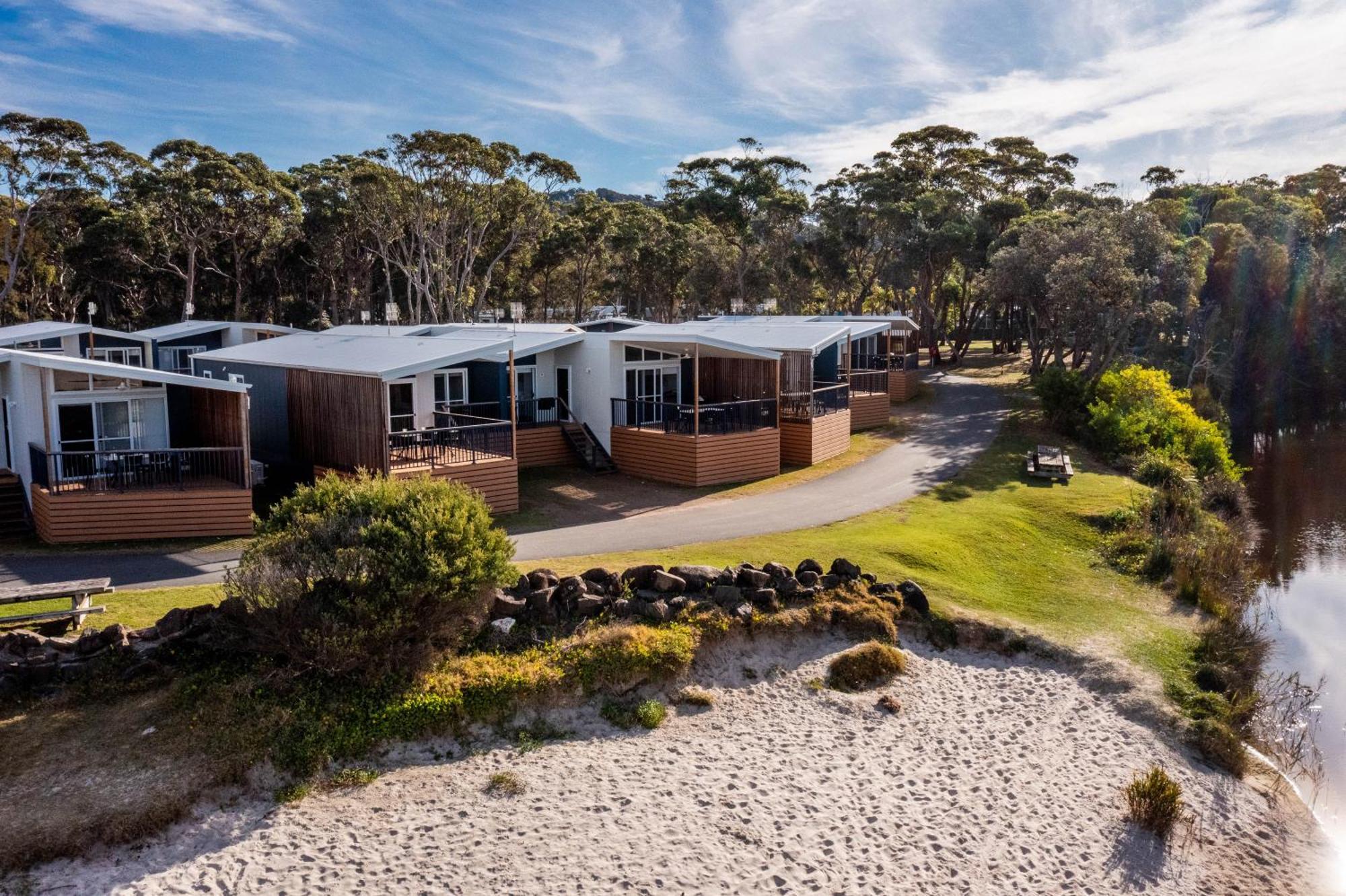 Big4 Tasman Holiday Parks - Racecourse Beach Bawley Point Exteriör bild