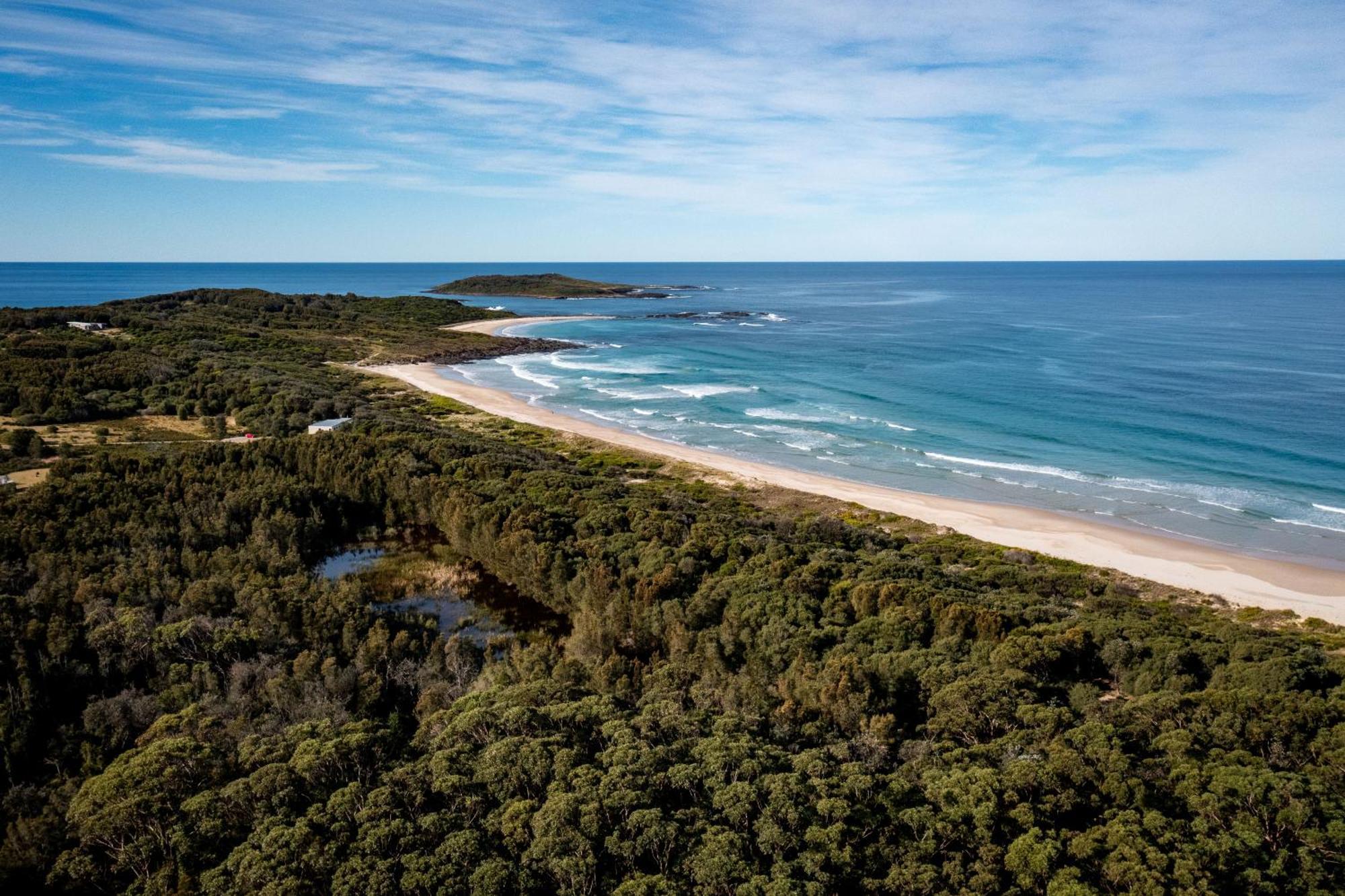 Big4 Tasman Holiday Parks - Racecourse Beach Bawley Point Exteriör bild