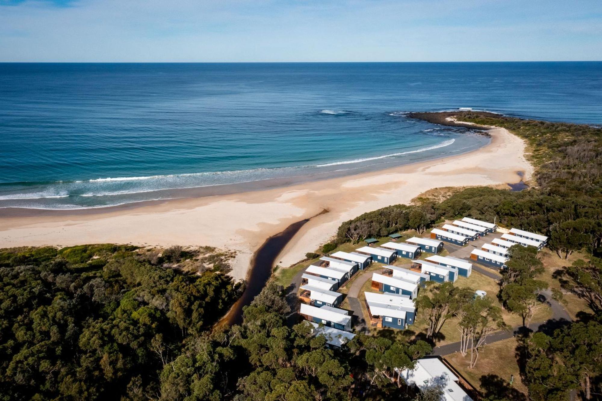 Big4 Tasman Holiday Parks - Racecourse Beach Bawley Point Exteriör bild